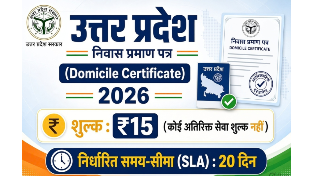 Domicile Certificate 2026