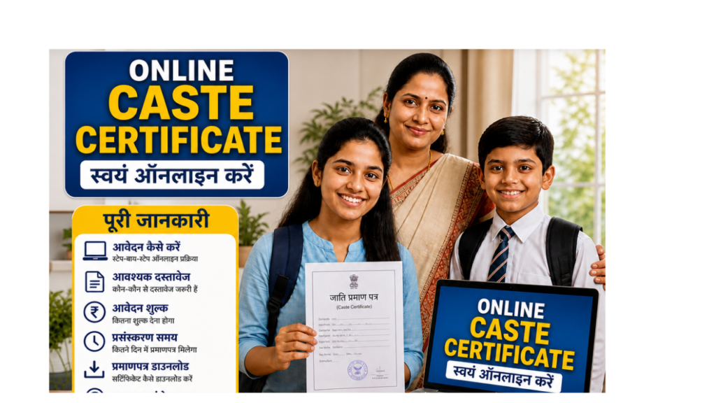 उत्तर प्रदेश जाति प्रमाण पत्र (Caste Certificate) 2026